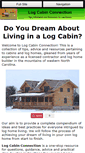 Mobile Screenshot of log-cabin-connection.com